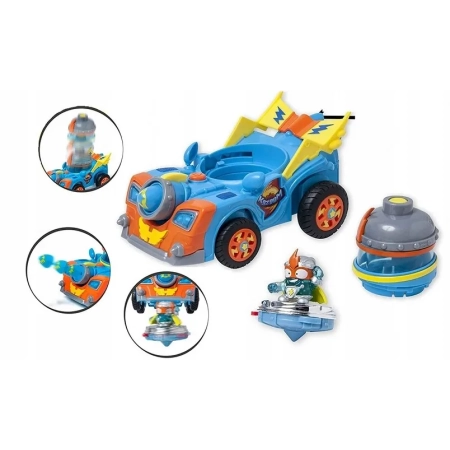 Super Zings Things Kazoom Racer Pojazd + Kid Kazoom